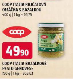 COOP ITALIA BAZALKOV PESTO GENOVESE