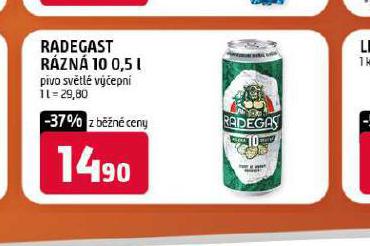 PIVO RADEGAST RZN 10