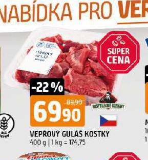 VEPOV GUL KOSTKY