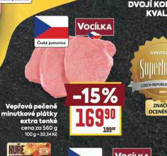 VEPOV PEEN MINUTKOV PLTKY EXTRA TENK