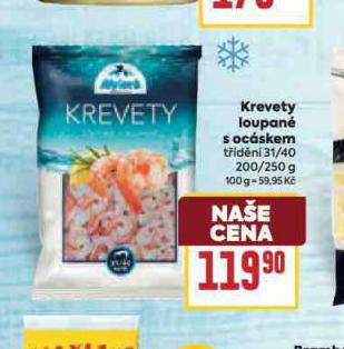 KREVETY LOUPAN S OCSKEM
