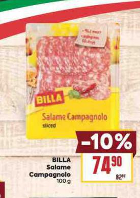 BILLA SALAME CAMPAGNOLO