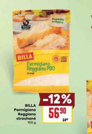 BILLA PARMIGIANO REGGIANO STROUHAN