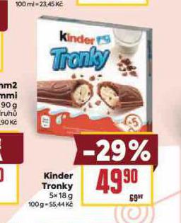 KINDER TRONKY