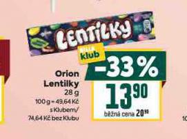 ORION LENTILKY