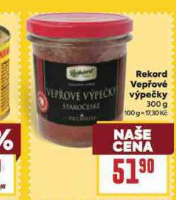 REKORD VEPOV VPEKY