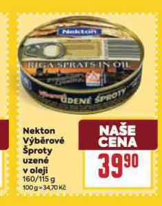NEKTON VBROV PROTY UZEN V OLEJI