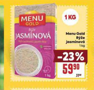 MENU GOLD RݎE JASMNOV