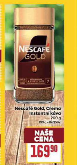 NESCAF GOLD, CREMA INSTANTN KVA