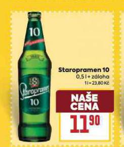 PIVO STAROPRAMEN 10
