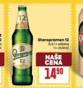 PIVO STAROPRAMEN 12