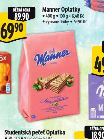 MANNER OPLATKY