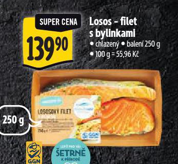 LOSOS FILET S BYLINKAMI