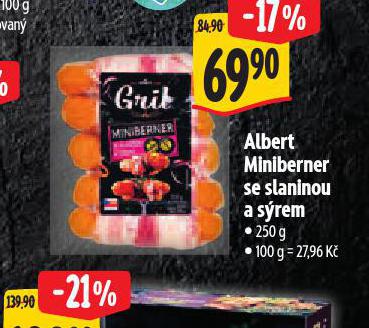 ALBERT MINIBERNER SE SLANINOU A SREM