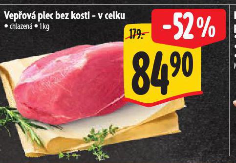 VEPOV PLEC BEZ KOSTI