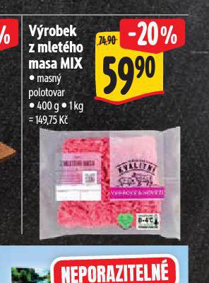 VROBEK Z MLETHO MASA MIX