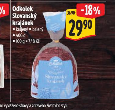 ODKOLEK SLOVANSK KRJENE