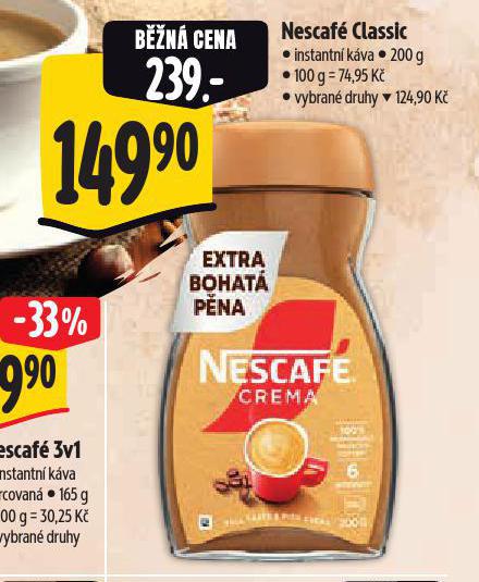 NESCAF CLASSIC INSTANTN KVA