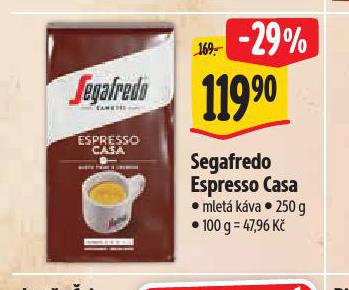 SEGAFREDO ESPRESSO CASA
