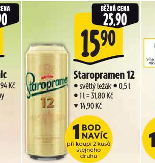 PIVO STAROPRAMEN 12