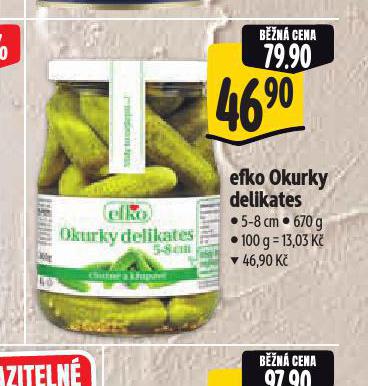 EFKO OKURKY DELIKATES