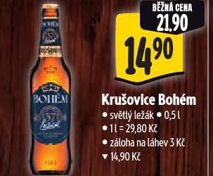 PIVO KRUOVICE BOHM