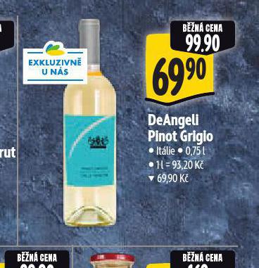 DEANGELI PINOT GRIGIO