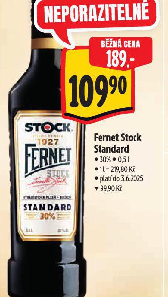 FERNET STOCK STANDARD