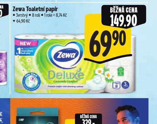 ZEWA DELUXE TOALETN PAPR