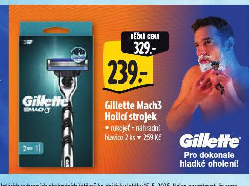 GILLETTE MACH3 HOLIC STROJEK