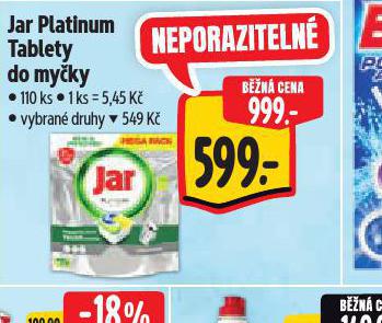 JAR PLATINUM TABLETY DO MYKY
