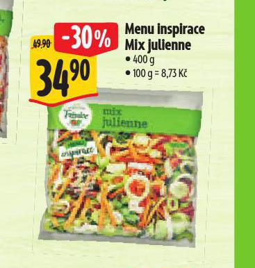 MENU INSPIRACE MIX JULIENNE