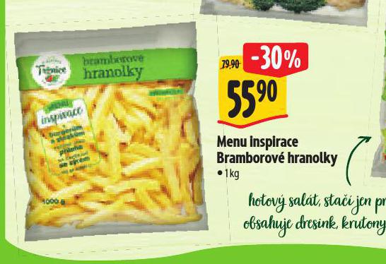 MENU INSPIR\ACE BRAMBOROV HRANOLKY
