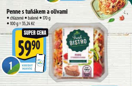 PENNE S TUKEM A OLIVAMI