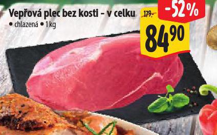 VEPOV PLEC BEZ KOSTI