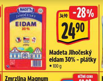 MADETA JIHOESK EIDAM 30% PLTKY