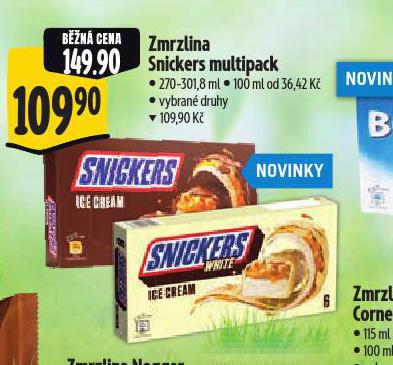 ZMRZLINA SNICKERS MULTIPACK