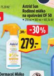 ASTRID SUN RODINN MLKO NA OPALOVN OF 50
