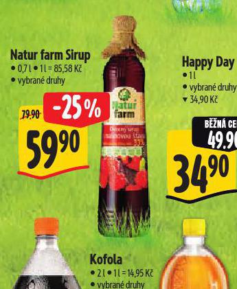 NATUR FARM SIRUP