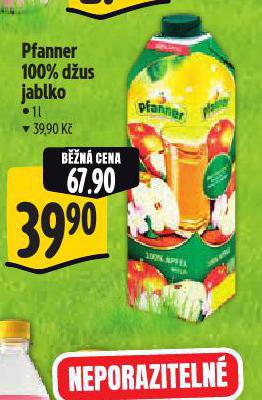 PFANNER 100% DUS JABLKO