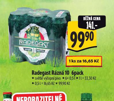PIVO RADEGAST RZN 10