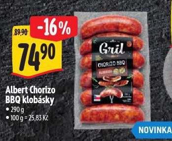 CHORIZO BBQ KLOBSKY