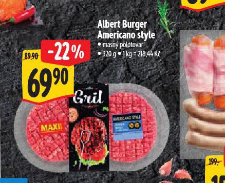 BURGER AMERICANO STYLE