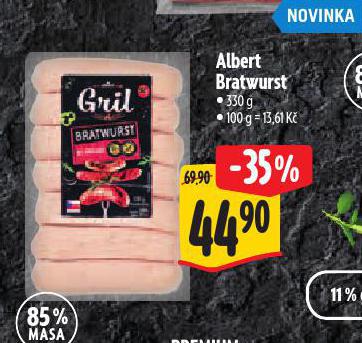 ALBERT BRATWURST