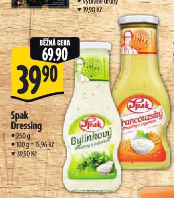 SPAK DRESSING