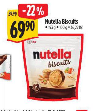 NUTELLA BISCUITS