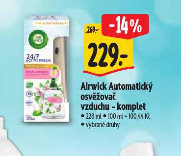 AIRWICK AUTOMATICK OSV̎OVA VZDUCHU