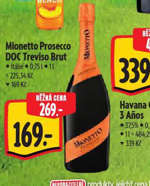 MIONETTO PROSECCO DOC TREVISO BRUT