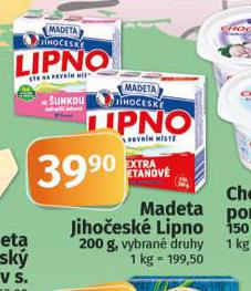 MADETA JIHOESK LIPNO