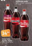 COCA COLA, FANTA, SPRITE